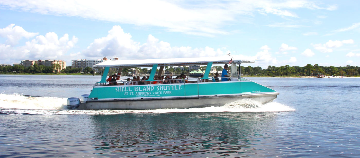 shell island shuttle